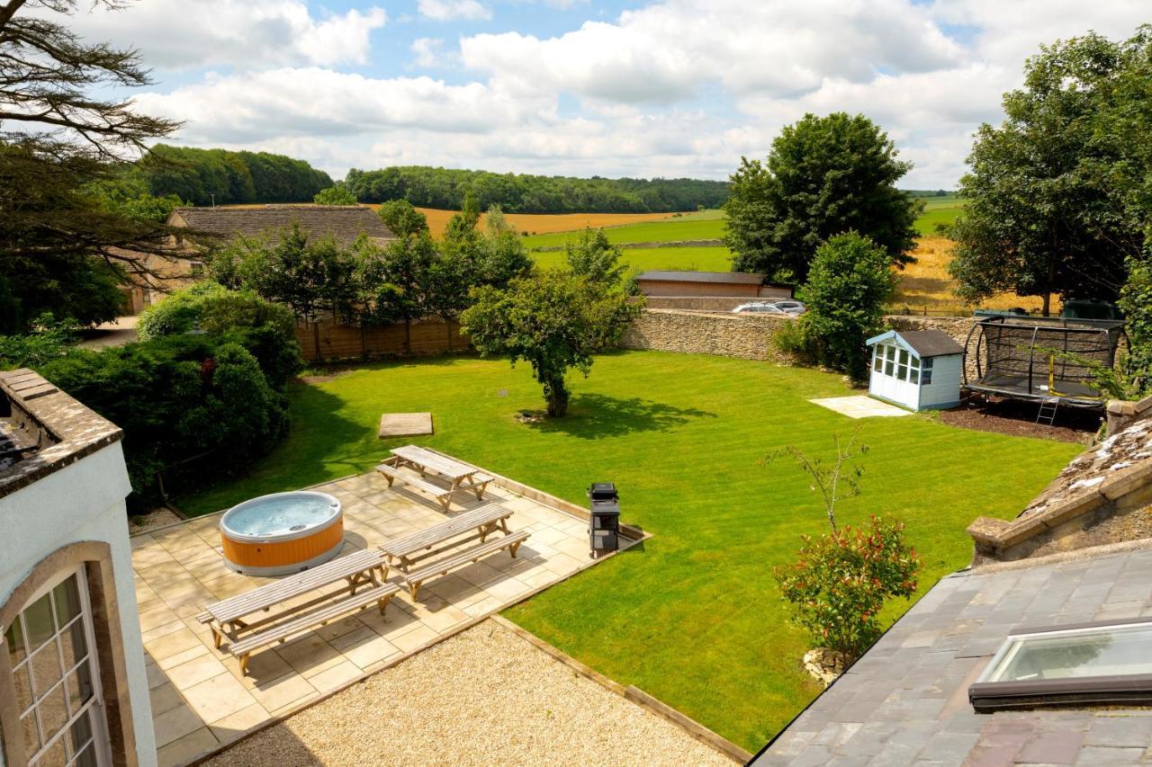 Cotswold Manor House - Country House Retreat With Hot Tub, Ideal For Large Groups Petty France Екстер'єр фото